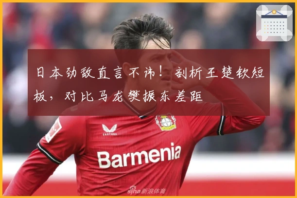 日本劲敌直言不讳！剖析王楚钦短板，对比马龙樊振东差距